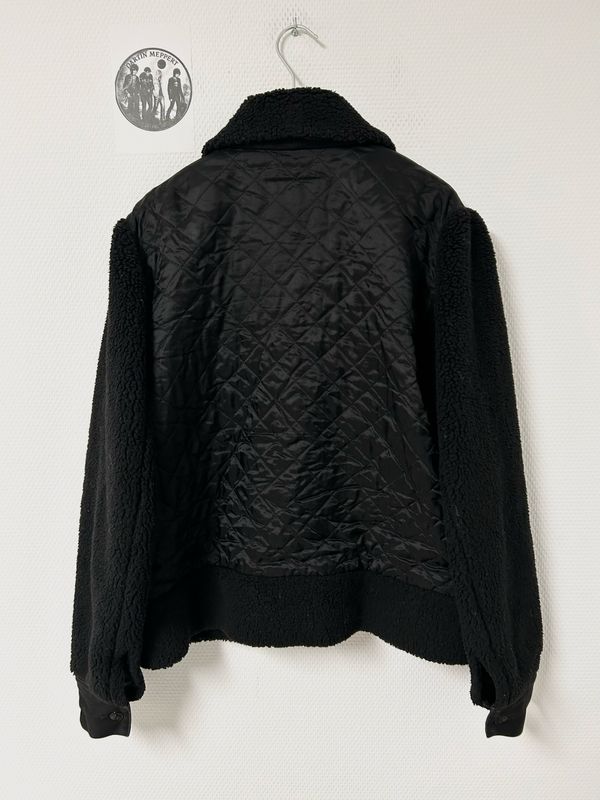 Maison Martin Margiela MM6 FW2018 Quilted Shearling Transformable Bomber Jacket Set