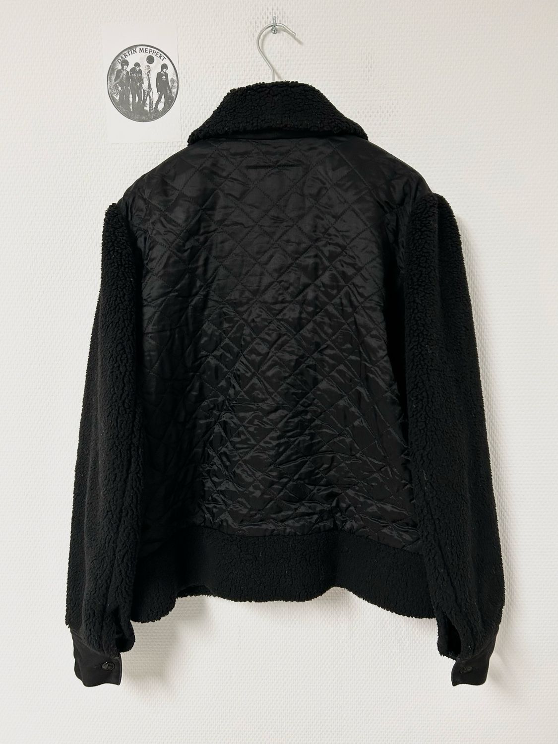 Maison Martin Margiela MM6 FW2018 Quilted Shearling Transformable Bomber Jacket Set