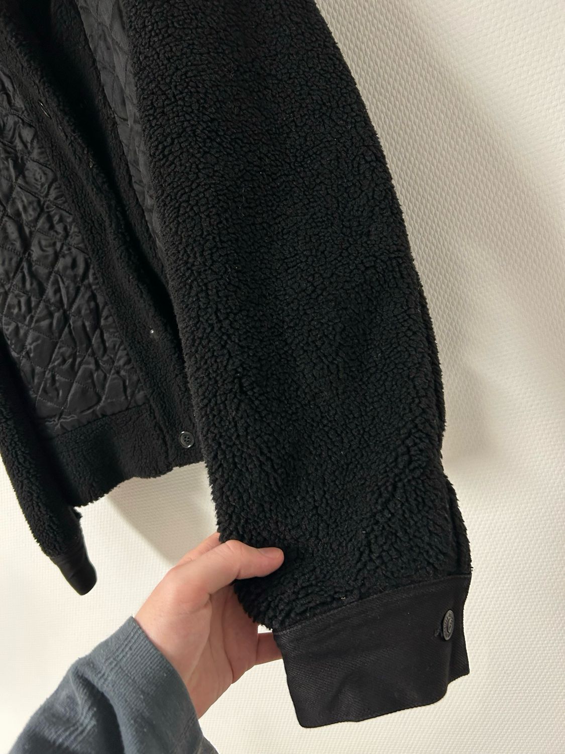 Maison Martin Margiela MM6 FW2018 Quilted Shearling Transformable Bomber Jacket Set