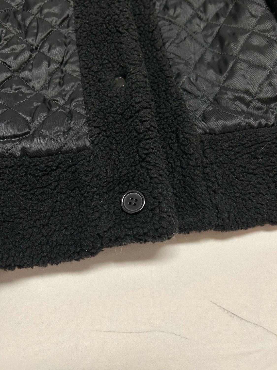 Maison Martin Margiela MM6 FW2018 Quilted Shearling Transformable Bomber Jacket Set