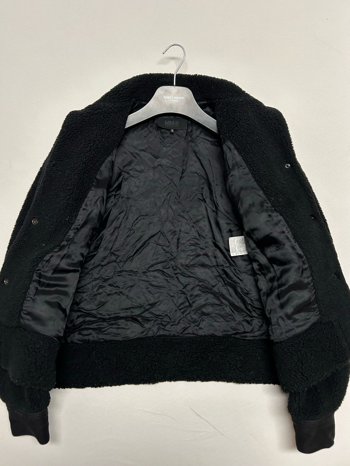 Maison Martin Margiela MM6 FW2018 Quilted Shearling Transformable Bomber Jacket Set