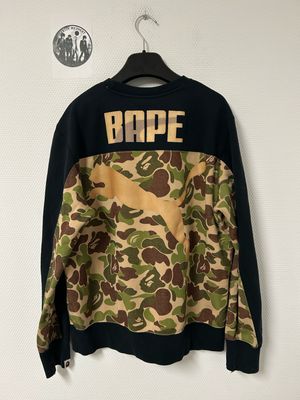 BAPE x PUMA FW2015 Unreleased 1/1 Sample Gold Camo Crewneck