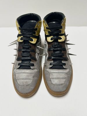 Balenciaga by Nicolas Ghesquière FW2012 Arena Spiked High-Top Sneakers