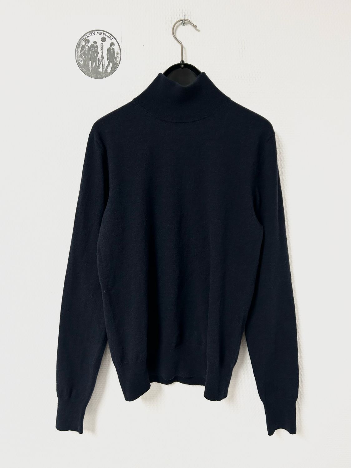 Dries Van Noten FW2015 Merino Mock Neck Knit