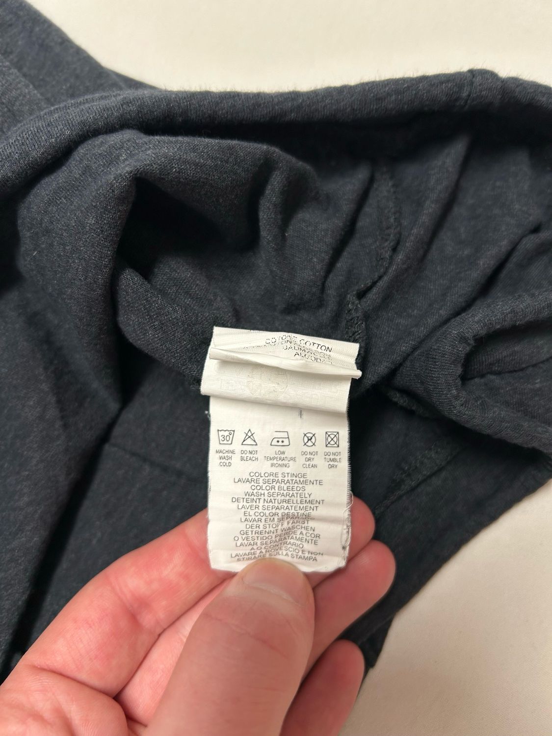 Jean Paul Gaultier SS2009 Drawstring Hem Graphic Tee