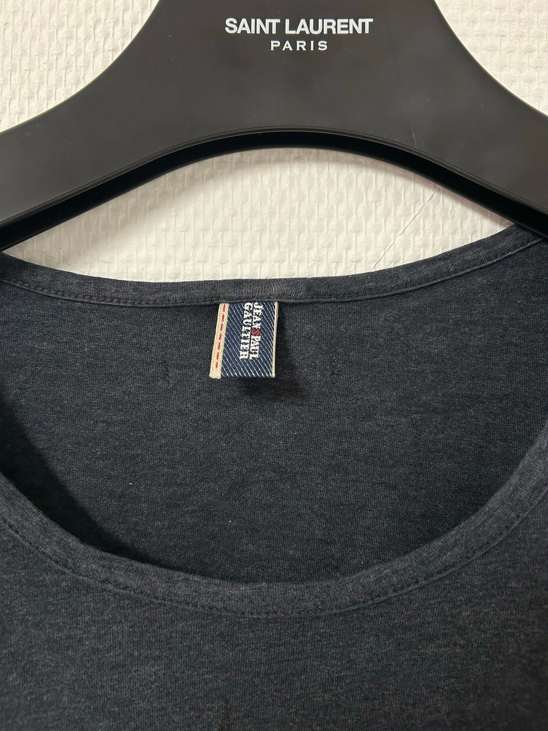 Jean Paul Gaultier SS2009 Drawstring Hem Graphic Tee