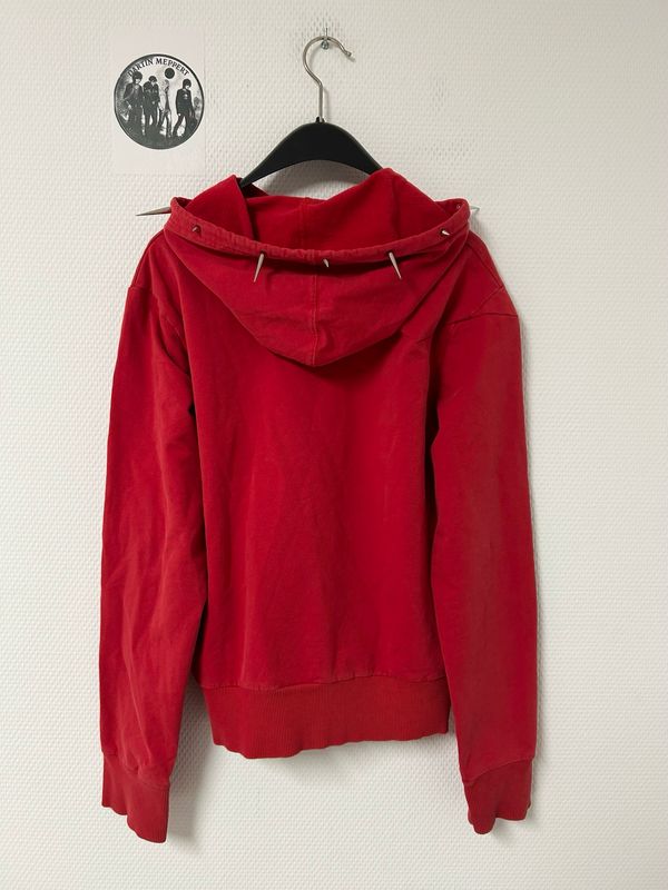 Dirk Bikkembergs  FW2005 Spiked Logo Hoodie