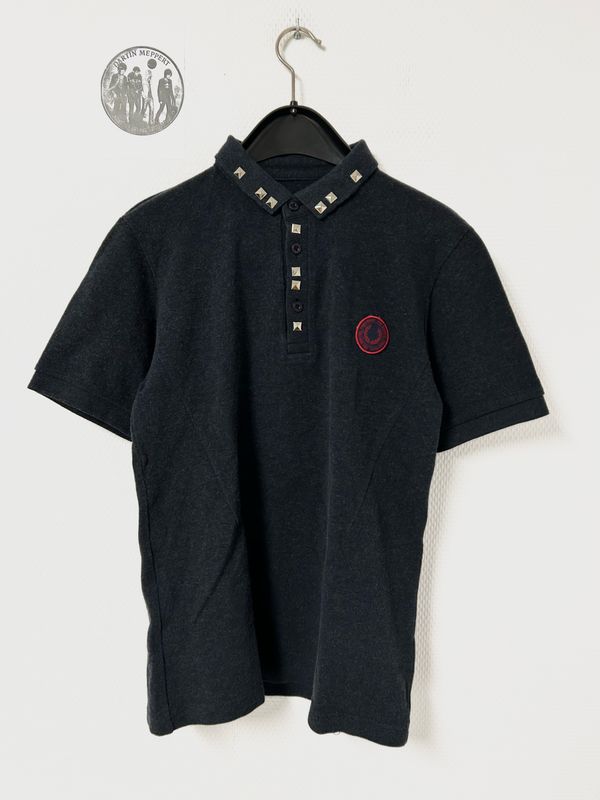 Raf Simons FW2012 Studded Collar Polo Shirt