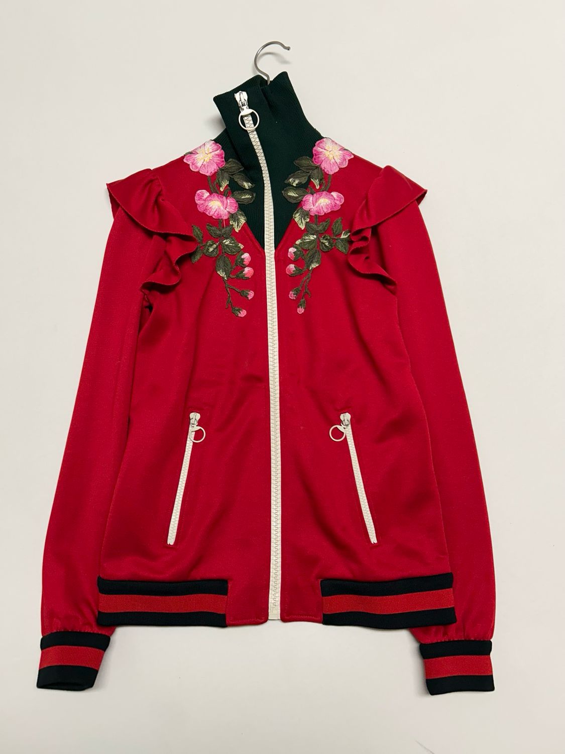 Gucci by Alessandro Michele FW2017 Floral Embroidered Zip Jacket