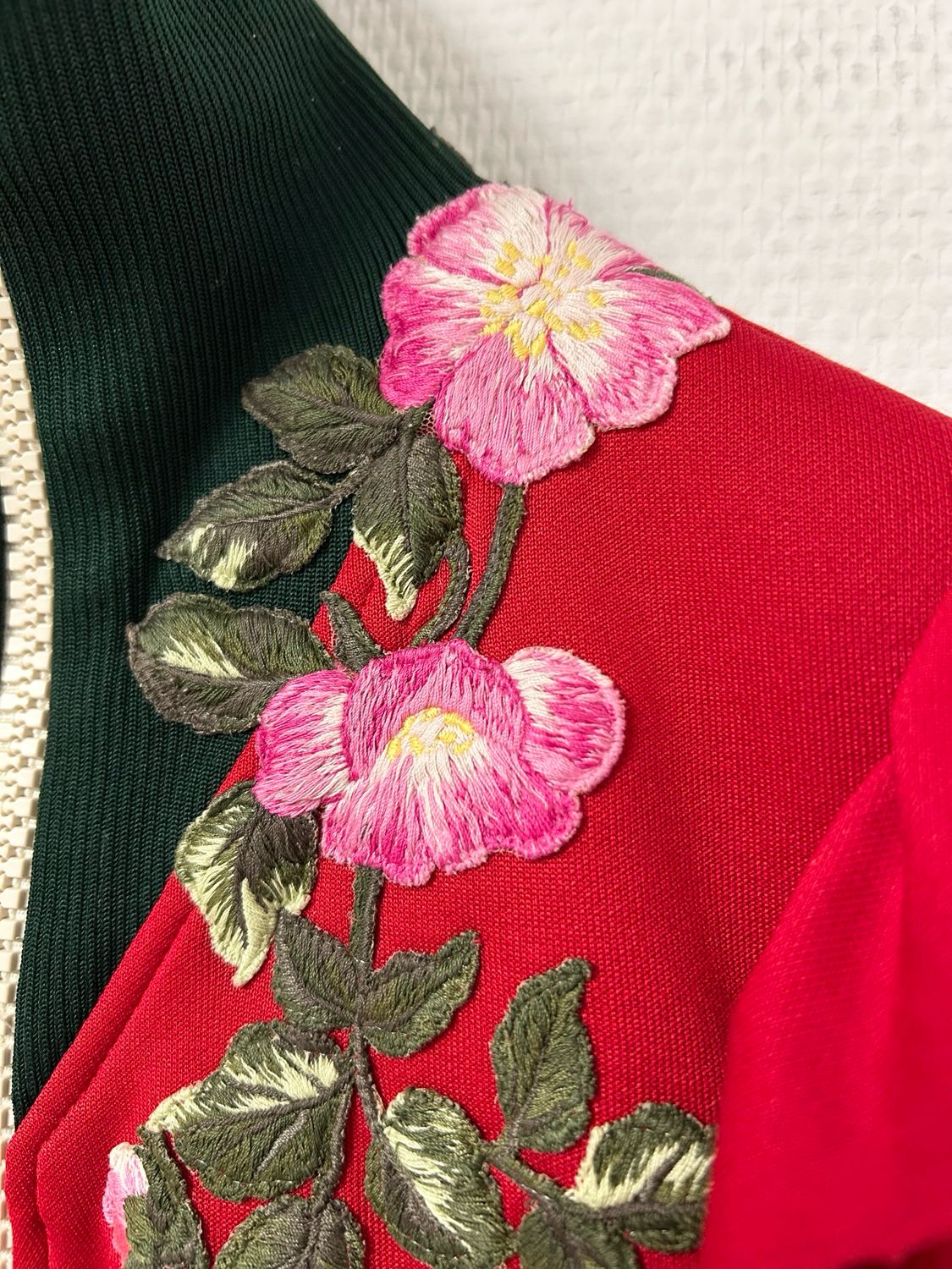 Gucci by Alessandro Michele FW2017 Floral Embroidered Zip Jacket