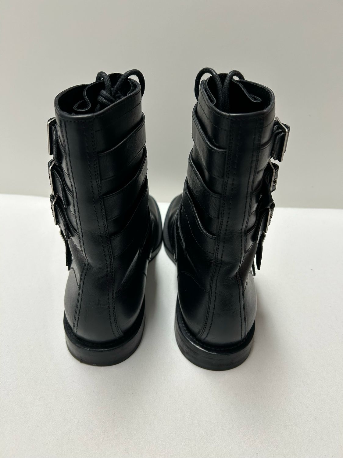 Saint Laurent Paris by Hedi Slimane FW2013 Bondage Ranger Boot