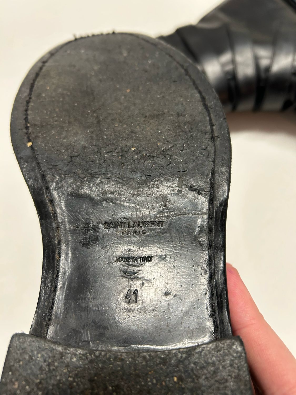 Saint Laurent Paris by Hedi Slimane FW2013 Bondage Ranger Boot