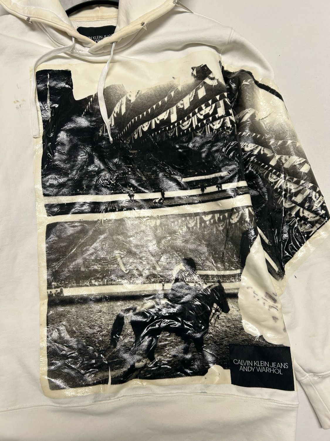 Calvin Klein Jeans by Raf Simons 2018 Andy Warhol Rodeo Photo Hoodie