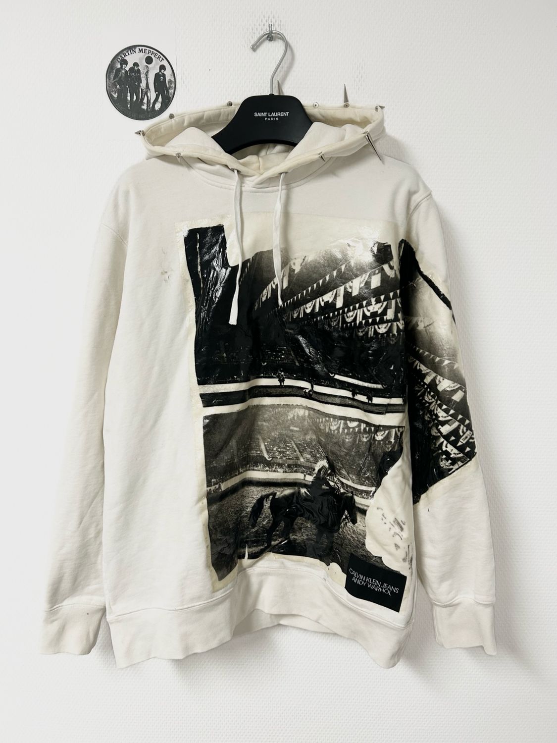 Calvin Klein Jeans by Raf Simons 2018 Andy Warhol Rodeo Photo Hoodie