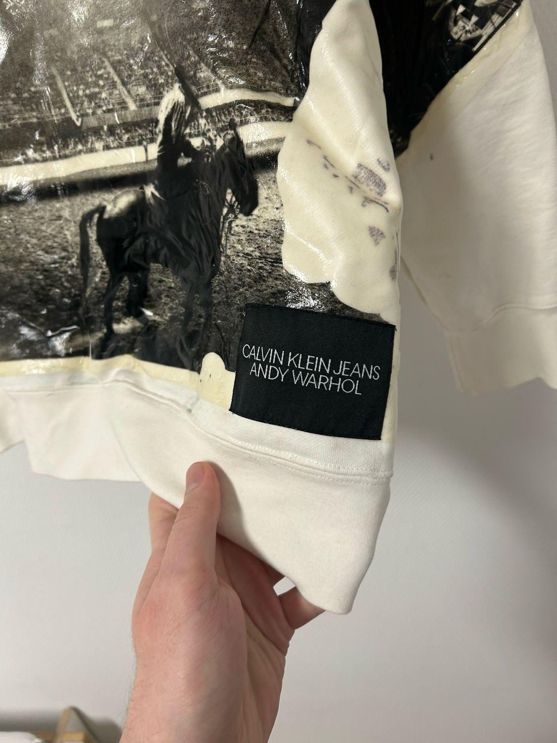 Calvin Klein Jeans by Raf Simons 2018 Andy Warhol Rodeo Photo Hoodie