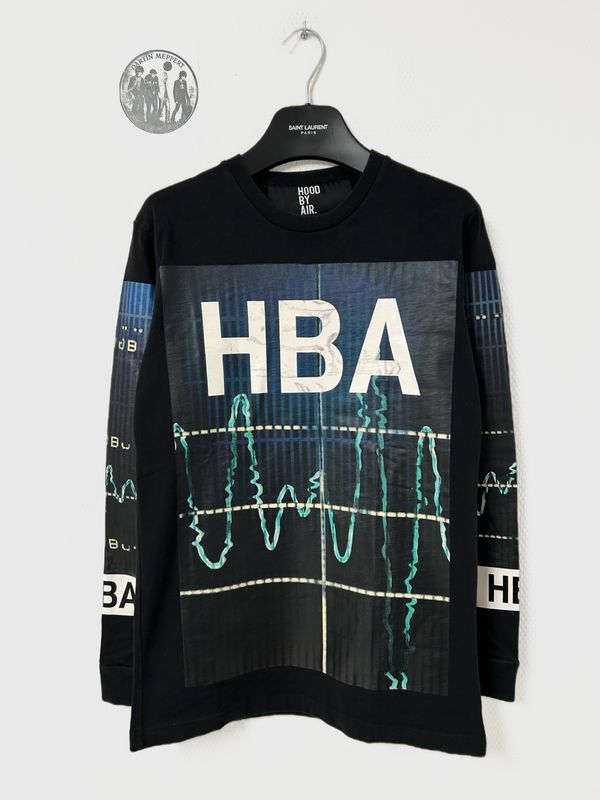 Hood By Air by Shayne Oliver FW2014 Heart Monitor Longsleeve
