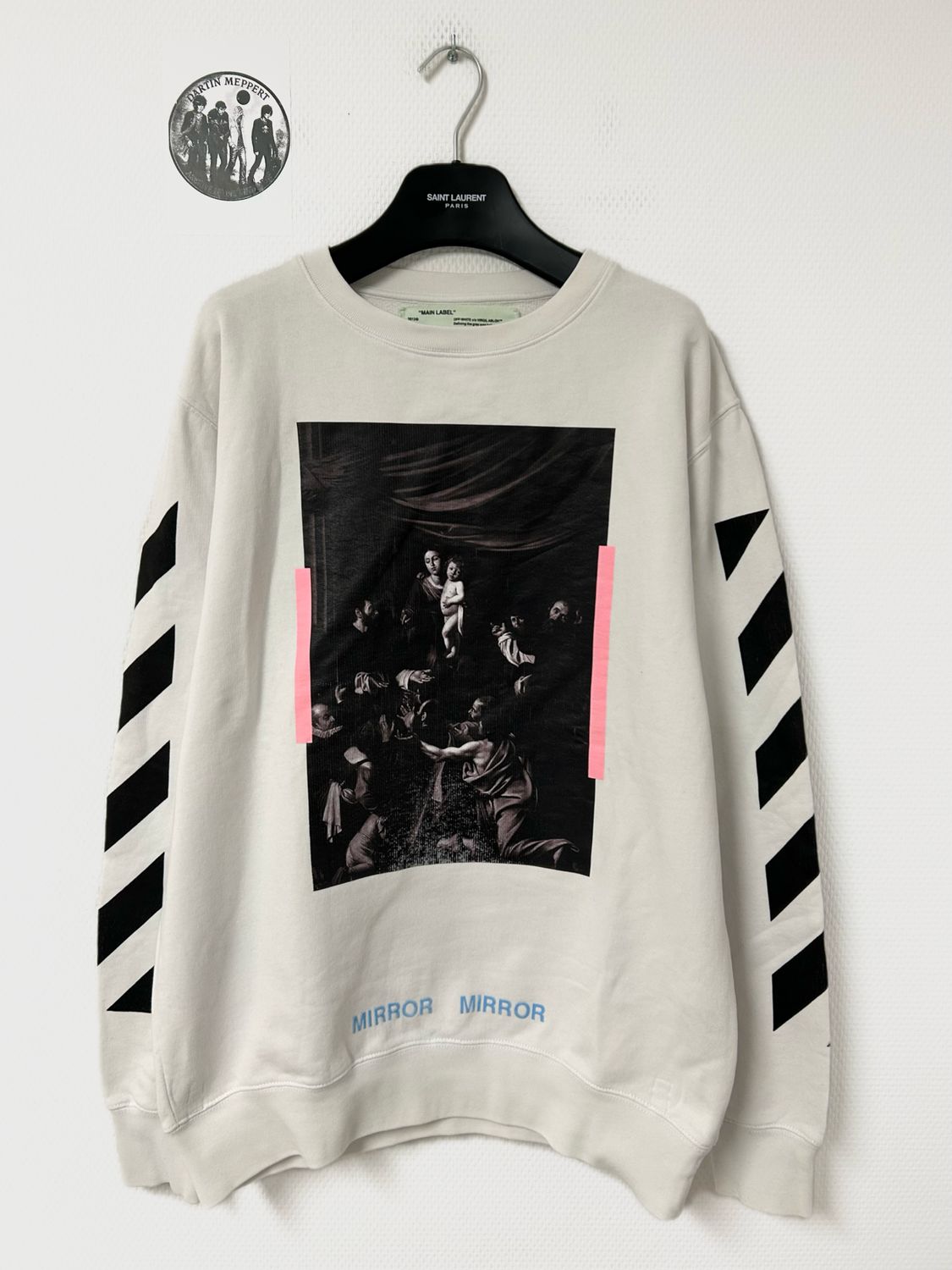 Off-White™ by Virgil Abloh SS2017 “Caravaggio” Mirror Mirror Crewneck