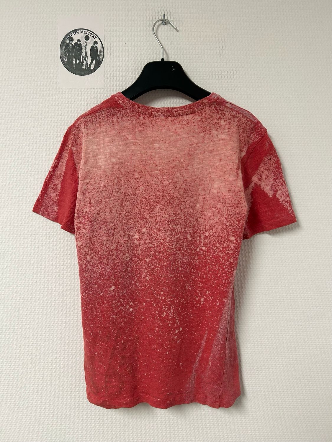 Pierre Balmain SS2014 Bleach-Dyed Knit Tee