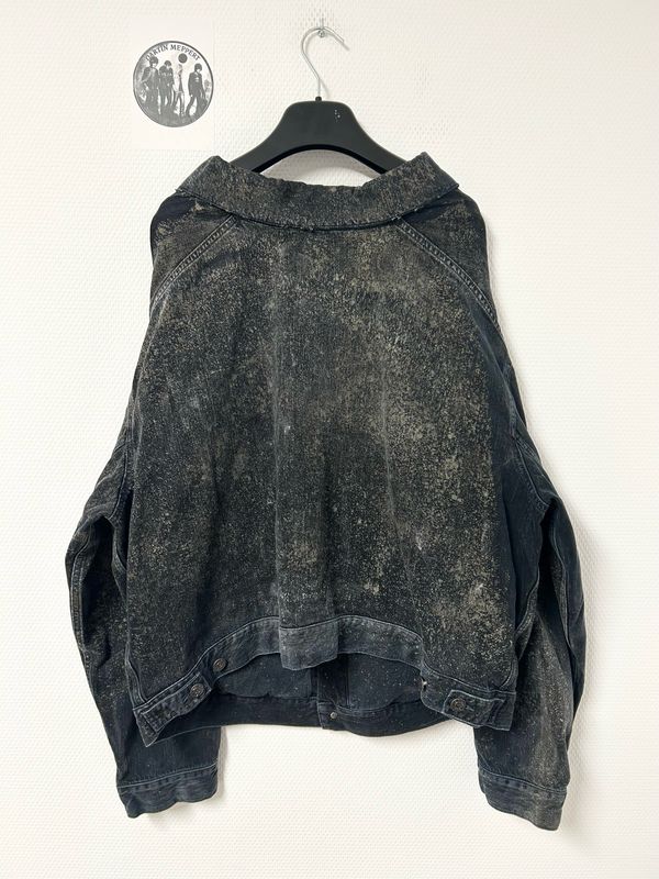 Balenciaga by Demna Gvasalia FW2023 Acid-Wash Denim Jacket