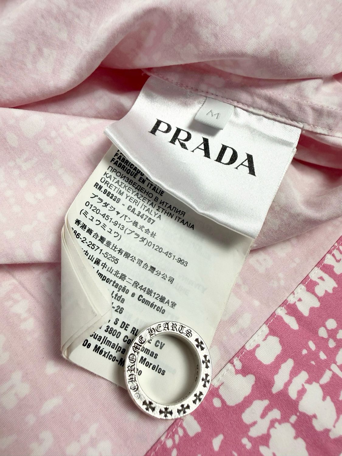 Prada SS2023 Double Match Cotton Shirt