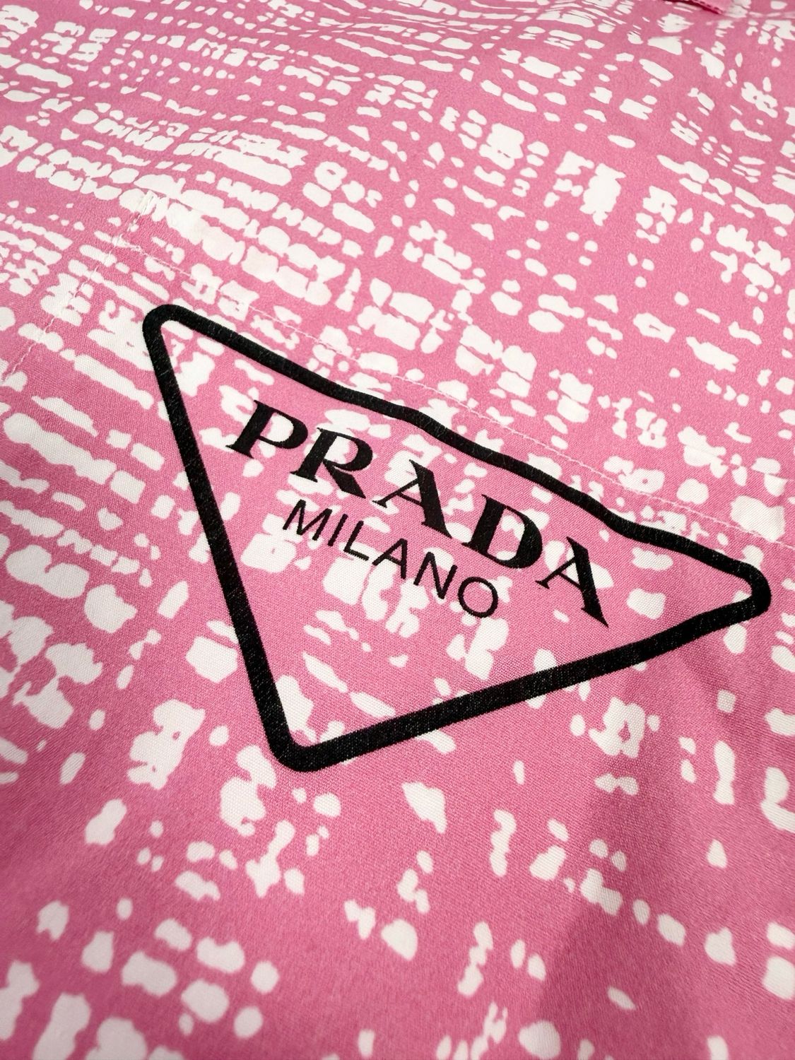 Prada SS2023 Double Match Cotton Shirt
