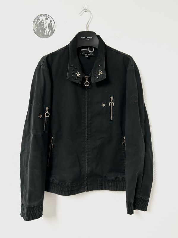 Raf Simons SS2011 Studded Cotton Bomber Jacket