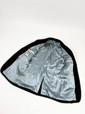 Gucci by Alessandro Michele FW2018 GG Monogram Velvet Blazer