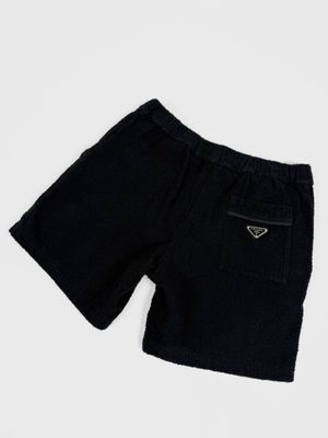 Prada by Miuccia Prada SS2021 Terry Logo Shorts