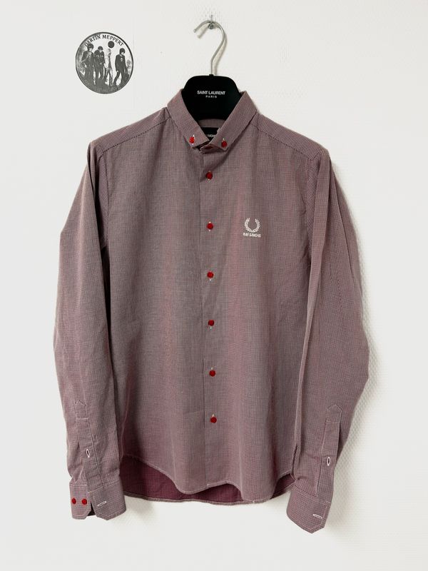 Raf Simons 2010 Check Button-Up Shirt