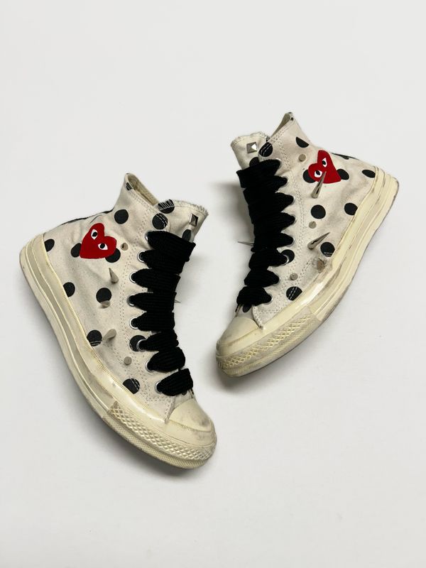 Comme des Garçons PLAY Custom Chuck Taylor All Star Hi