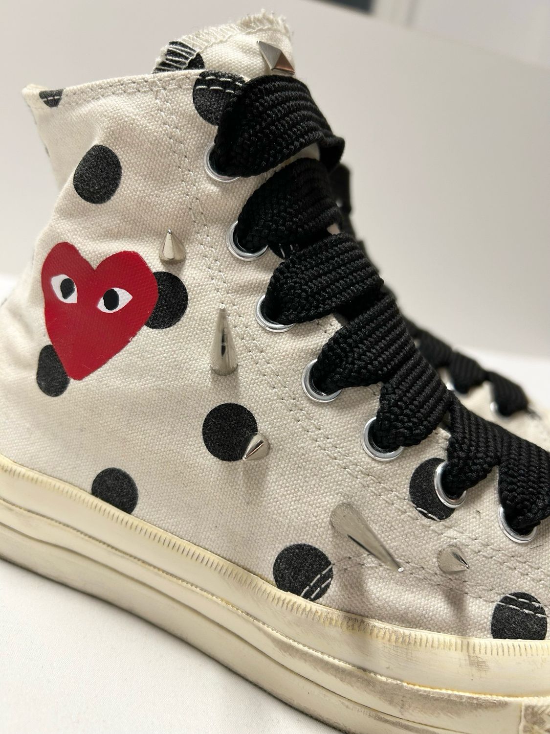 Comme des Garçons PLAY Custom Chuck Taylor All Star Hi