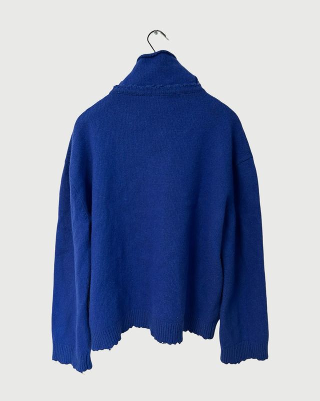 Vetements FW21 Distressed Turtleneck Knit