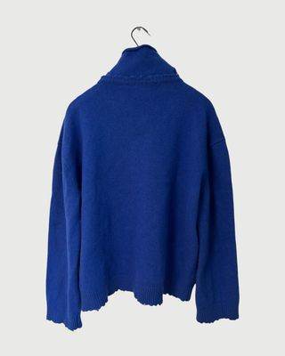 Vetements FW21 Distressed Turtleneck Knit