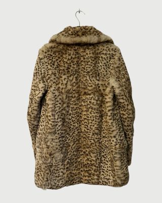 Saint Laurent Paris SS20 Sample Leopard Fur Coat