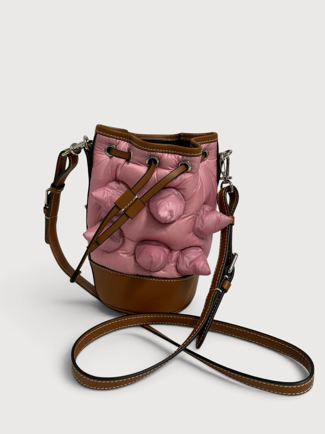 Moncler x Jw Anderson FW20 Runway Pink Spike Bag