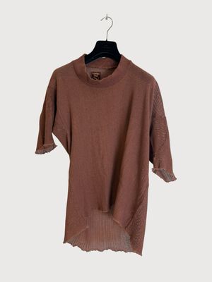 Vivienne Westwood x Malcolm Mclaren 1982 Asymmetric Knit Top