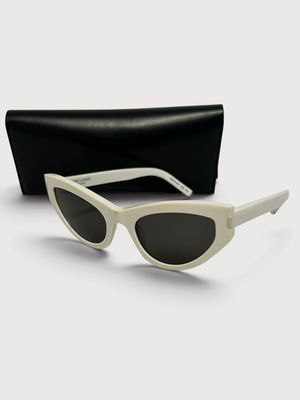 Saint Laurent Paris SL 215 GRACE Cat-Eye Sunglasses