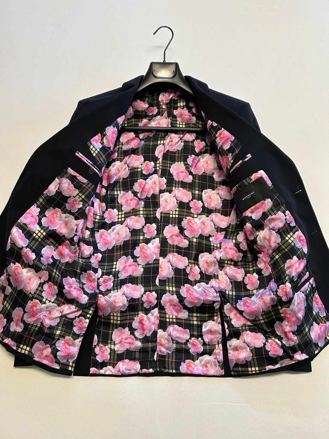 Givenchy by Riccardo Tisci SS2013 Floral Tartan Blazer