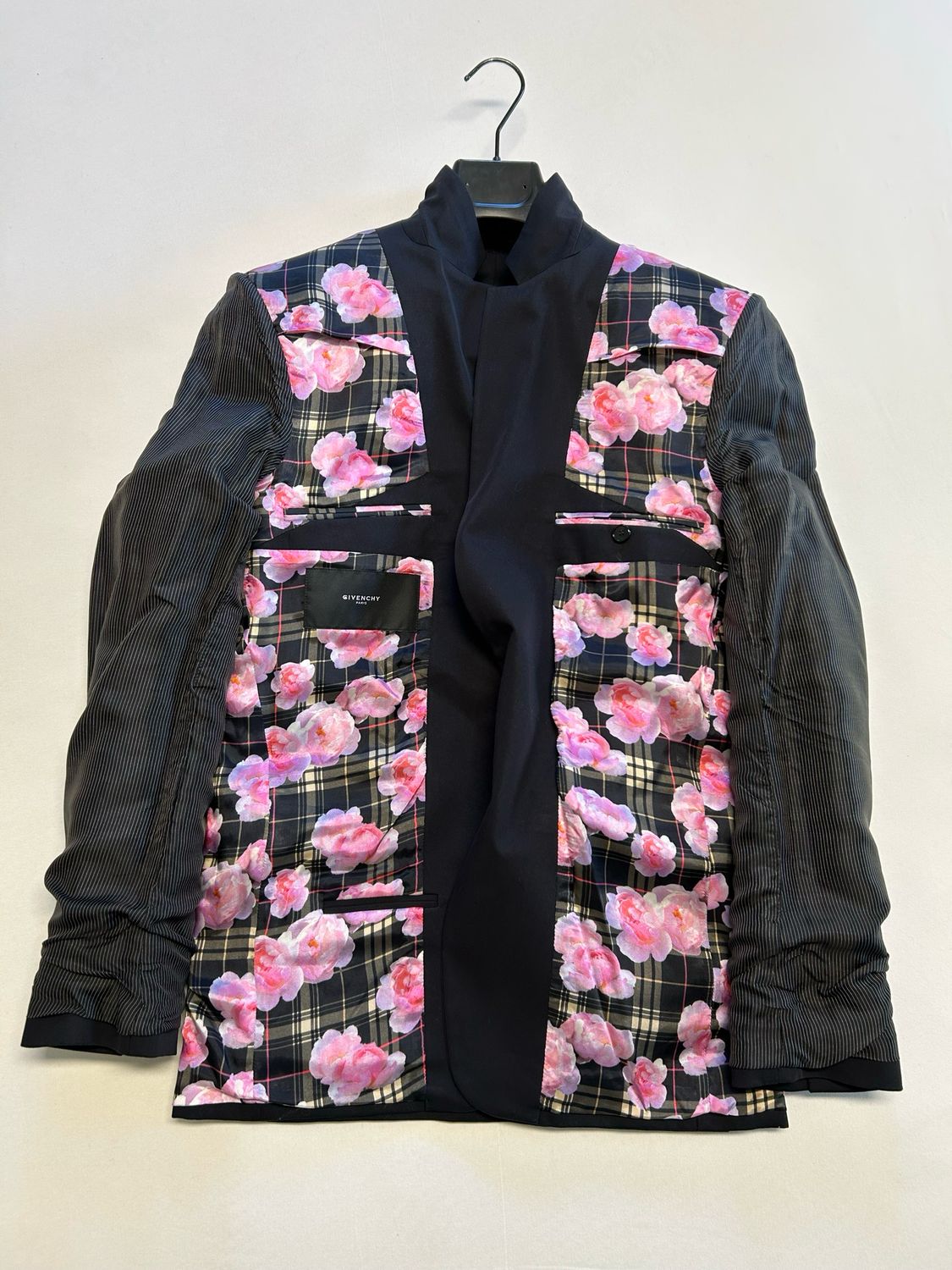 Givenchy by Riccardo Tisci SS2013 Floral Tartan Blazer