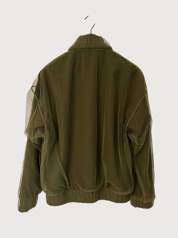 Maison Martin Margiela by John Galliano FW2014 Tulle Military Bomber