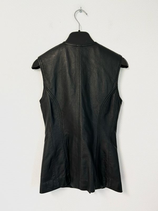 Saint Laurent Paris by Hedi Slimane SS2016 Sample (1/1) Spike Leather Vest