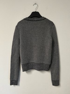 Saint Laurent Paris by Anthony Vaccarello FW2017 1/1 Sample Chain Fiber Mohair Knit