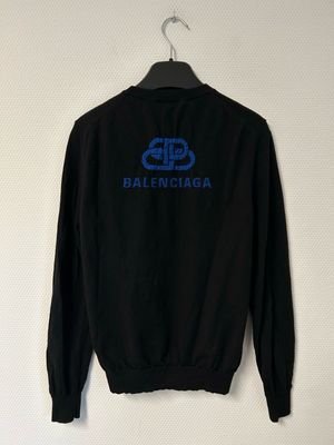 Balenciaga by Demna Gvasalia  2022 Back Logo Knit