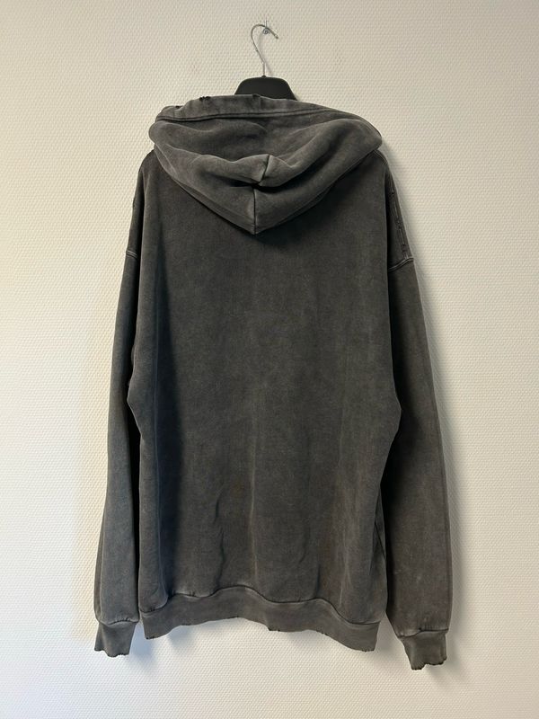 Balenciaga by Demna Gvasalia 2018 Distressed Whale Hoodie