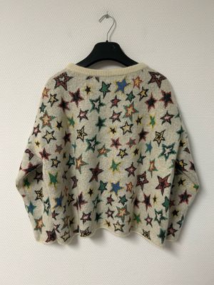 Saint Laurent Paris by Hedi Slimane SS2016 Sample Multicolor Star Knit