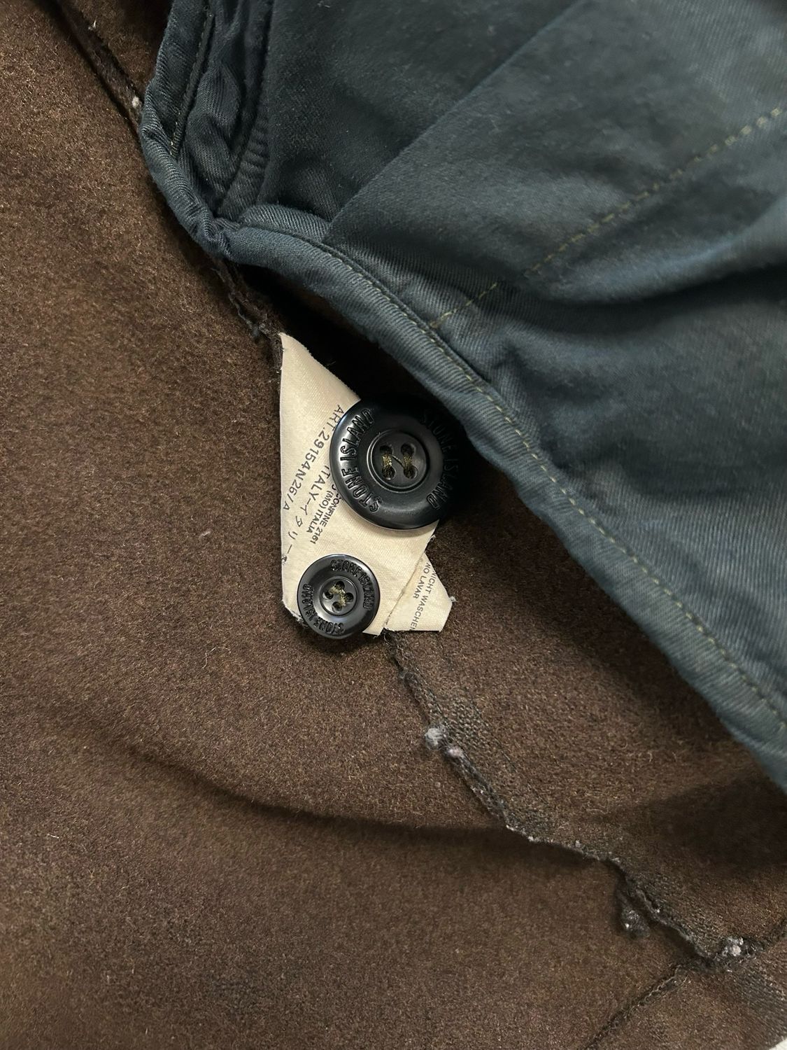 Stone Island FW2003 Wool Work Jacket