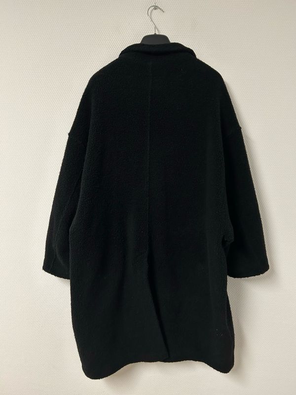 MM6 Maison Margiela FW2018 Bouclé Oversized Heavy Wool Coat