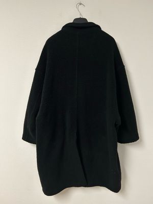 MM6 Maison Margiela FW2018 Bouclé Oversized Heavy Wool Coat