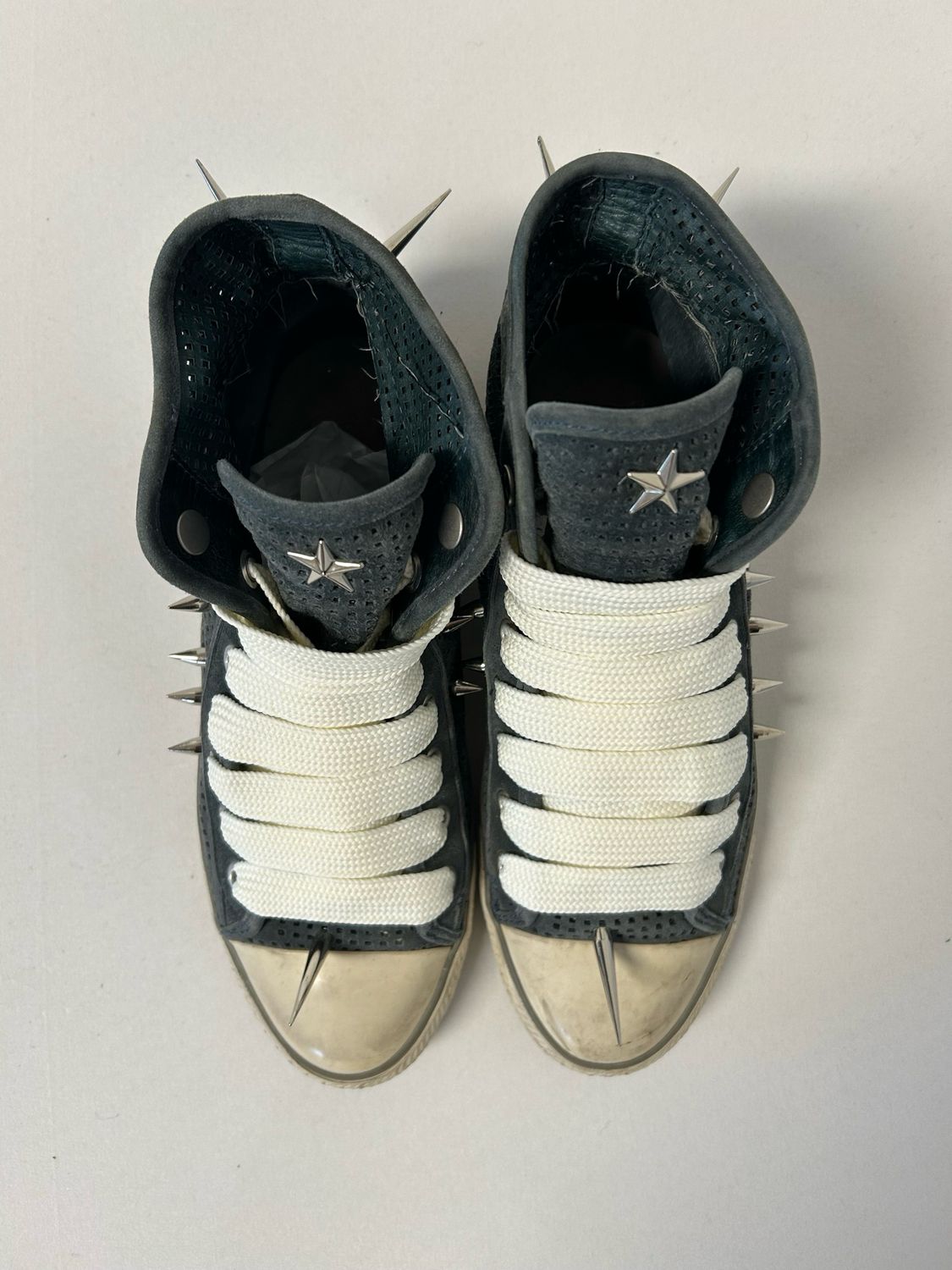 ASH Suede Spike Sneaker