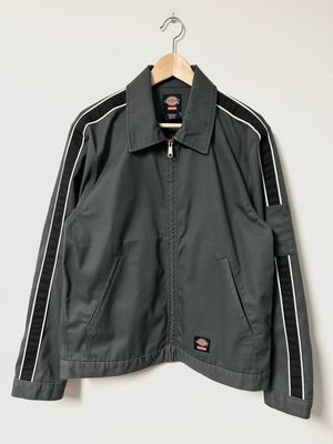 Supreme SS2022 Dickies Collaboration Eisenhower Jacke Grau Schwarz